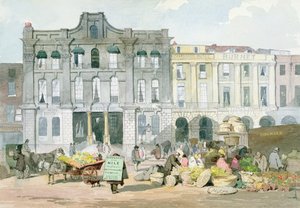 Covent Garden Market by English School